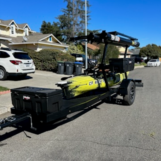 Ftk Series FTK Series Tournament Kayak Trailer – Fish TX Kayak Trailers