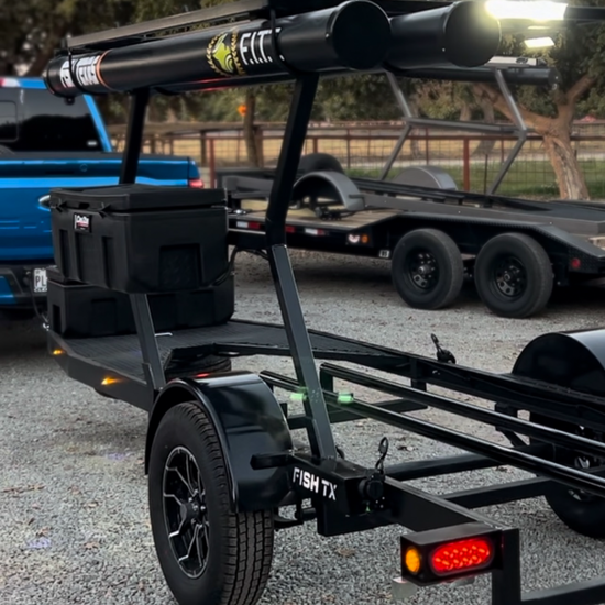 Ftk Series FTK Series Tournament Kayak Trailer – Fish TX Kayak Trailers